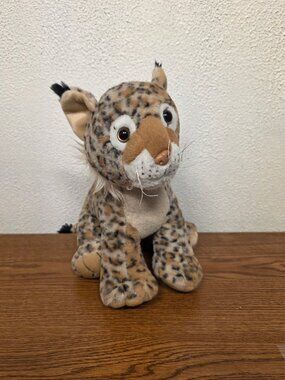 Plush Teddy Mountain Bob the Big Cat 12" Tall Stuffed Animal